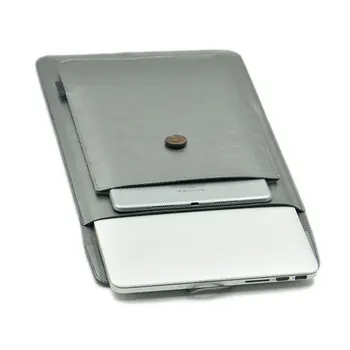 Dvigubo Sluoksnio Didelės Talpos Nešiojamas Krepšys Dangtis,Mikropluošto Odos NoteBook Sleeve Case for HP Spectre & Pavydas X360 13.3/15.6 colių
