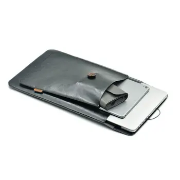 Dvigubo Sluoksnio Didelės Talpos Nešiojamas Krepšys Dangtis,Mikropluošto Odos NoteBook Sleeve Case for HP Spectre & Pavydas X360 13.3/15.6 colių