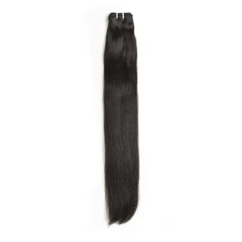 Dvigubo Tempimo Žmogaus Plaukų Pynimas Ryšulių Gamtos Tiesiai Trumpas Brazilijos Mergelių Plaukų Pratęsimo Ilga, Juoda Moterys 1 3 4 Ryšulius