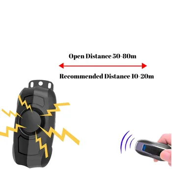 Dviračio Galinis Žibintas USB Mokestis Belaidžio Nuotolinio Valdymo Uodega Lempa Dviratis Finder Žibintų Ragų Sirena, Įspėjamieji Anti-theft Alarm#T3