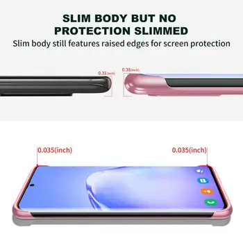 Dėl Samsung Note 20 Ultra Atveju Frameless Bamperis su Stiklo Atgal atsparus smūgiams gaubtas, skirtas Samsung Galaxy S20 Ultra S20Plus Note20