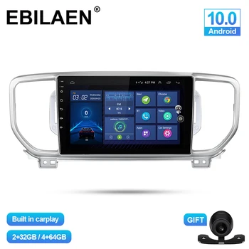 EBILAEN Automobilio Multimedijos Grotuvo KIA Sportage 4 KX5 2016-2019 Android 10.0 Autoradio GPS Navigacijos DSP IPS Headunit 4G Stereo