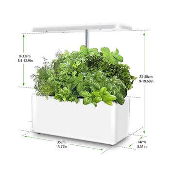 Ecoo Augintojas Patalpų Augalų Hydroponics Augti šviesos Soilless Auginti Augalų Auga Šviesos Su Vandens ciklo Sistemą Augalų Medelynas