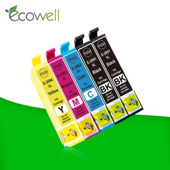 Ecowell Suderinama T2991 29XL T 2991ink kasetė EPSON XP255 XP257 XP332 XP335 XP342 XP 235 245 247 257 332 335 342 Spausdintuvą