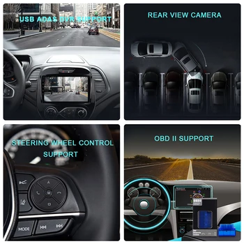 EKIY IPS Android 9.0 Automobilio Radijo, GPS Navigacija Chevrolet Spark 2010 M. 2011-Auto Multimedia Stereo BT FM HU DVD Galvos Vienetas