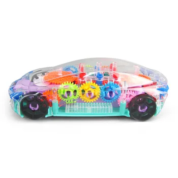 Elektroninių Skaidrios Muzikos Automobilį Muzikos Led Šviesos Kūdikių Ankstyvojo Ugdymo Juokingas Žaislas Dovana