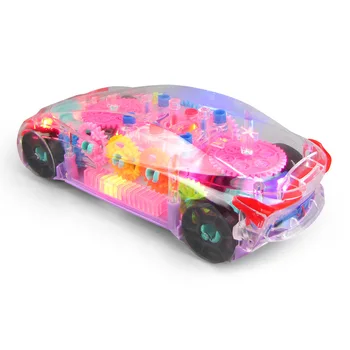 Elektroninių Skaidrios Muzikos Automobilį Muzikos Led Šviesos Kūdikių Ankstyvojo Ugdymo Juokingas Žaislas Dovana