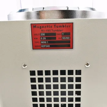 Elektros Magnetinių Poliravimo Mašina Valymas Poliravimas KT-185 Magnetinio Pašalinimo Staklių Įranga, juvelyriniai dirbiniai Goldsmith 220V