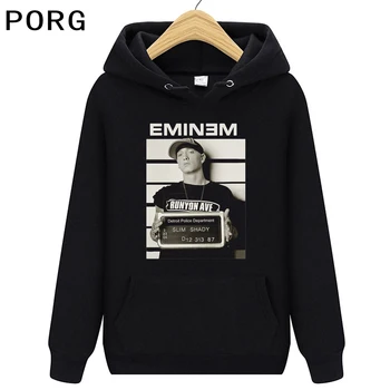 Eminem Hoodie Vyrų Mados Harajuku Puloveris Hip-Hop ilgomis Rankovėmis Ullzang Palaidinukė Viršuje 3d Dropshipping
