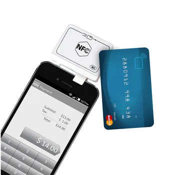EMV ACR35 NFC MobileMate Bekontaktis RFID Kortelių Skaitytuvas rašytojas Paramos S50& Mag Kortelės ir Mobiliųjų Bankininkyste ir Mokėjimo Nemokamai SDK
