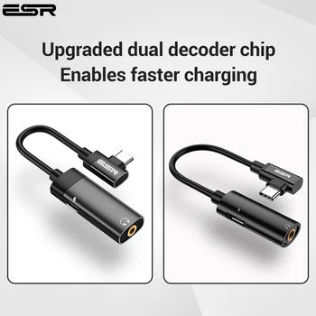 ESR Universalus USB C Jack C Tipo Kabelis Adapteris, Skirtas 