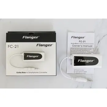 Flanger Flanger FC-21 Programinė įranga, Gitara, Bosinė gitara Poveikį Konverteris Adapteris Mobilųjį Telefoną 