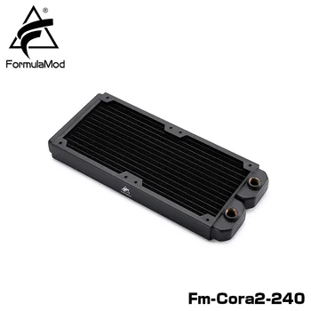 FormulaMod Fm-CoRa2 28mm Storio Vario Radiatorius 120/240/360/480 Juoda Tinka 120 Gerbėjai