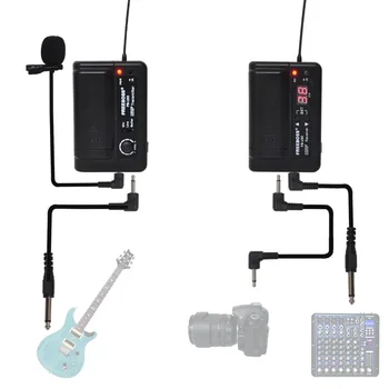 FREEBOSS FB-U03-2 1 Taip 100 kanalo Bodypack Siųstuvas Kamera Gitara Bevielis Mikrofonas Šalis Karaoke Mikrofonas