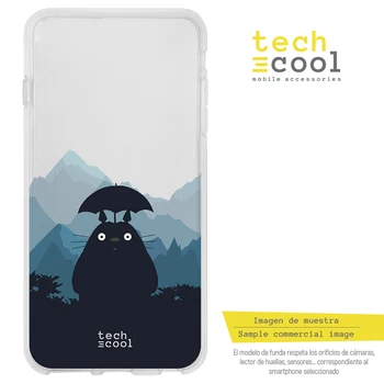 FunnyTech®Silicio atveju Iphone, 11 l Mano Kaimynas Totoro projektavimo 1 skaidrus