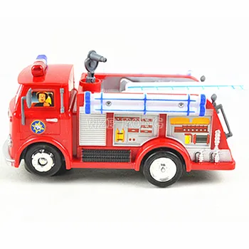 GAISRININKAS SAM Anime Žaislas Sunkvežimis Fire Truck Automobilių Vaikams, Žaislai, Muzikos LED Šviesos Berniukas Žaislas Švietimo Elektroniniai Žaislai Spalvos Langelį