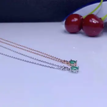 Gamtos smaragdo auskarai, Kolumbijos smaragdai, profesinės gamtos perlas parduotuvė, 925 sidabras