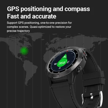 Gandley M4 Smart Žiūrėti GPS Kompasas, Barometras Atmosferos Slėgis, Muzikos Valdymo 