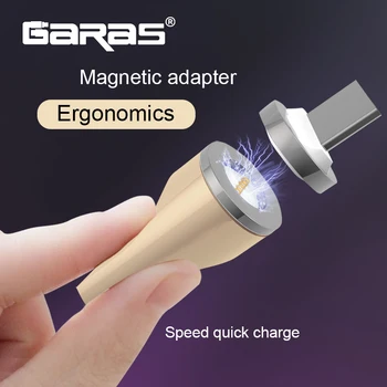 GARAS Magnetinio Adapteris, Mikro/usb c tipo uosto Kroviklis Ir Duomenų Magnetas Adapteris Jungtis