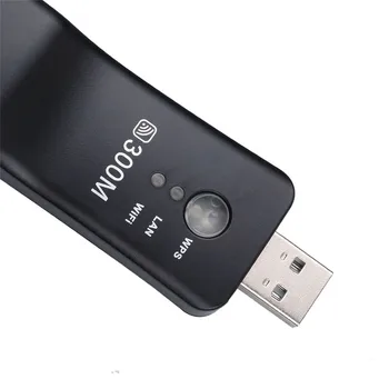 GERIAUSIA Alternatyva UWA-BR100 UWABR100 Belaidis USB Lan Adapteris Wifi Bevielio Perdavimo 300 Mb / Windows 8 410#2