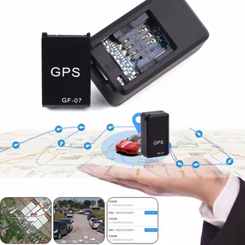 GF07 GPS Tracker Automobilį Su Garso Signalo Aptikimo GSM GPRS Padėties nustatymo Užklausą, Anti-Lost Gps Tracker Sekimo Mini Localizador Šunų