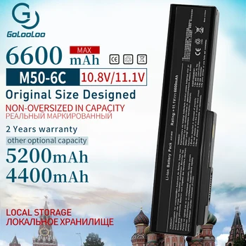 Golooloo 6600mAh Nauja Baterija ASUS A32-M50 A33-M50 M50 N53S N53SV N53T N61 N53TA N61J N61D N61VG N43 N61JQ M50S n32-n61 N53J