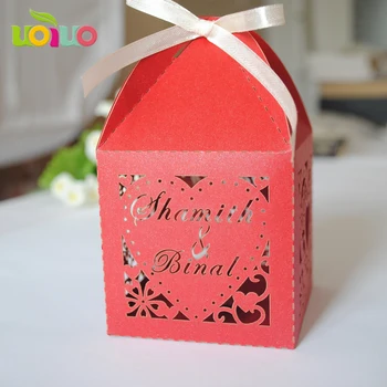 Gražus gražus mažas mini saldainių dėžutė vestuvių ir šalies tiekimo pjovimas lazeriu širdies tradicinė indijos saldainių dėžutė pardavimas