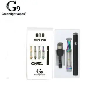 Greenlightvapes G10 Vape Pen Elektroninių Cigarečių Garintuvas Starter Kit Purkštukai, Bakelis 510 Sriegis Daugkartiniai Cbd Naftos Kasetės