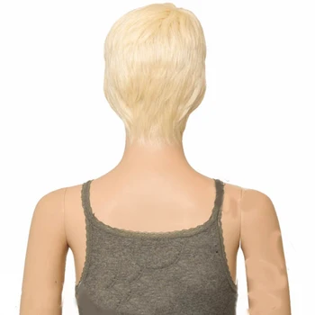 HAIRJOY Moterų Sintetinių Plaukų Trumpas Tiesiai Pixie Stiliaus Aukšto Šilumos Pluošto