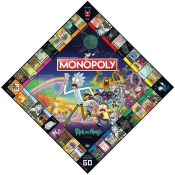 Hasbro Monopolis Rick ir Modi Collector 's Edition