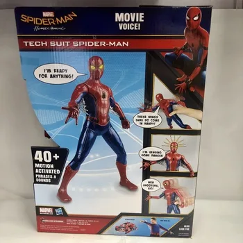 Hasbro Tech Tiktų Kalbėti Žmogus-Voras Modelis Super Hero Spider Man Jungtinio Kilnojamojo Garsas, Šviesa, Žaislas, Lėlė Kolekcines