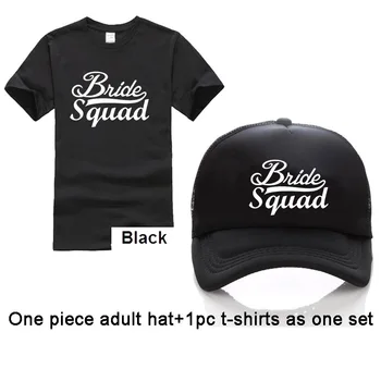 Hat+T-shirt Viena partija Spausdinimo NUOTAKA Būrys Beisbolo kepuraitę Moterų Vestuvių Parengti Trucker Kepurės Moterų NUOTAKA Šalies Skrybėlės,+Top marškinėliai