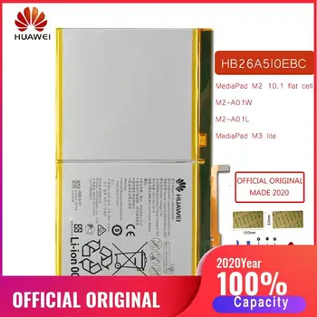 HB26A5I0EBC Originalus Hua wei Baterija Huawei MediaPad M2 butas ląstelių M2-A01W M2-A01L MediaPad M3 Lite Baterijos Pakeitimas
