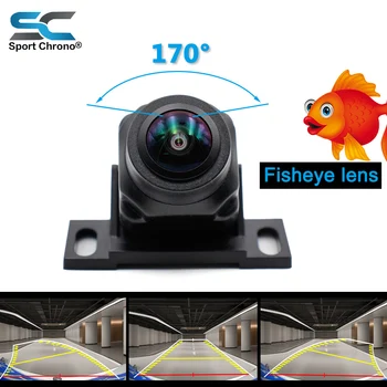 HD 1920*1080P Naktinio Matymo 170 Fisheye Objektyvas, Transporto priemonių Atbulinės Atsarginės Dinaminis Galinio vaizdo Kamera Universalus Stebėti kameros