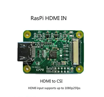 HDMI CSI-2 Adapteris Valdybos HDMI Įvesties Iki 1080p 25fp PI4B PI