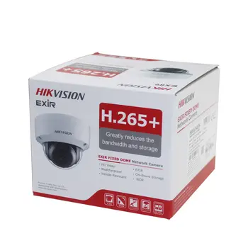 Hikvision Originalus DS-2CD2185FWD-aš 8MP VAIZDO Kameros Tinklo Kameros H. 265 4K IP Kameros Garso Signalo Sąsaja 30M IR Mini Dome