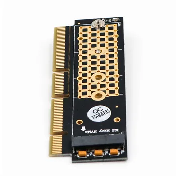 HL M. 2(NGFF)NVMe SSD Į PCIE 3.0 adapteris su heatsink už 1U/2U serverio ir žemas profilis PC