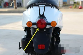 Honda ŠIANDIEN AF61/AF67 motociklas paspirtukas užpakalinis žibintas stiklo gaubtas Stabdžių uodegos šviesos dangtelis Stabdžių užpakalinis žibintas dangtis
