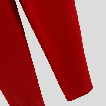 INCERUN 2020 Vyrų Jumpsuit vientisos Spalvos Shortsleeve Romper Slim Fit Streetwear Kultūrizmo Tracksuit darbo drabužiai Vyrams Pants Plus Size