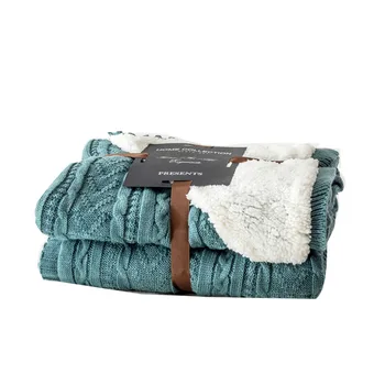 Inya Aukštos kokybės Avių žiemos Antklodės Žiemą šiluma Megzti vilnos antklodė Sofa/Lova padengti antklodė Megzti antklodė