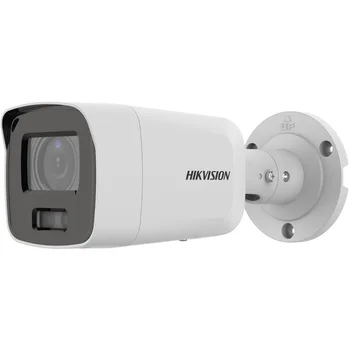 IP Kameros Hikvision 8MP ColorVu DS-2CD2087G2-LU CCTV Full POE H. 265+ IP67 Built-in Micropone Mini Kulka Priežiūra