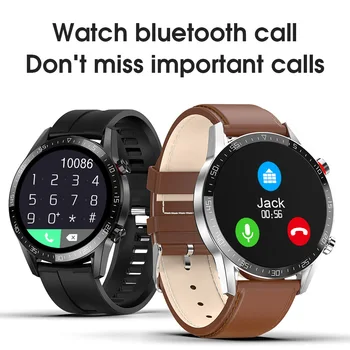 IP68 Vandeniui Smart Watch Vyrams 24 Valandas Širdies ritmo Monitoringo Smartwatch 