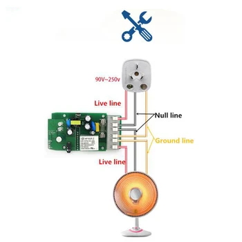 ITEAD Sonoff OSIOS 10A/16A Smart WiFi Belaidžio tinklo Jungiklis nuotolinis Valdiklis Su Temperatūros Ir Drėgmės Stebėjimo Laiko Funkcija
