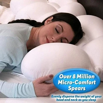 Iš visų pusių Debesis Pagalvė Pagalvė Miegoti Kūdikiams Žindymo Pagalvė,Gilus Miegas Priklausomybę 3D Ergonomiškos Pagalvės Skalbti Kelionės Kaklo Pagalvės (W