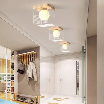 Japonija Stiliaus Lubų Lempos, LED Balkono Eilėje Žibintai, Koridorius, Veranda Lempos, Lubų, Namų Dekoro Laiptai Paprastas, Modernus Led Apšvietimas