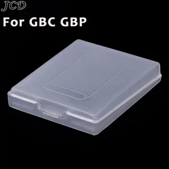 JCD 20Pcs skaidraus Plastiko Žaidimas Kortelės Kasetė Atveju Dulkės Padengti Atveju Nintendo Game Boy Advance GBA Už gameboy Advance GBC GBP