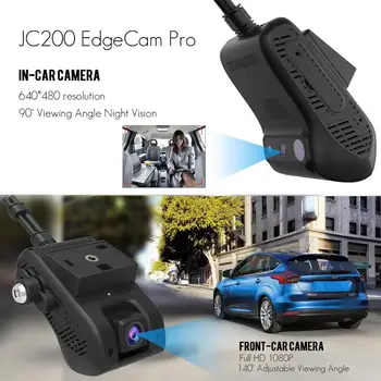 Jimi JC200 3G Automobilio Kamera HD 1080P Su Dviguba Įrašymo GPS Sekimo Nuotolinio Stebėjimo Vaizdo Car DVR Kamera Web Ir APP