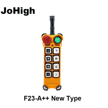JoHigh F23-A++ Naujo Tipo Kranas Nuotolinio Valdymo Grybo Galva Mygtukas Jungiklis 1 Siųstuvas