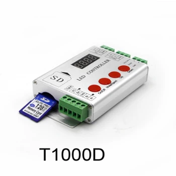 K-1000C T-1000S SD Kortelę APA102 SK6812 WS2812B WS2811 SK9822 LED 2048 Pikselių T-4000C T-8000A RGB Programa full Valdytojas