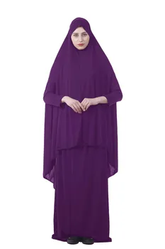 Kalenmos Oficialų Musulmonų Maldos Drabužių Rinkiniai Moterims Suknelė, Hijab Abaja Islamo Drabužių Dubajus Turkija Namaz Ilgai Khimar Jurken Abayas